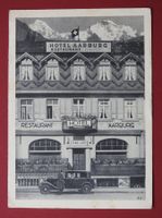 Unterseen- Interlaken Hotel Aarburg, schöne AK !