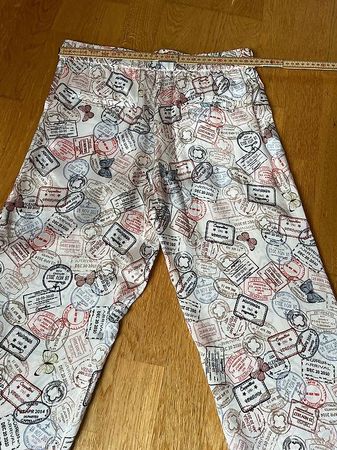Sommerhose Reise-Print Gr. 38 Peserico Argonne