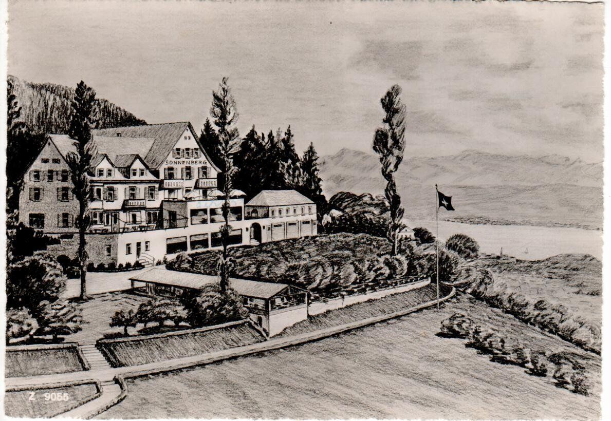 Cartoline postali: Zürich - Sonnenberg 1951 – Usato da Wolhusen venduto da Curver9