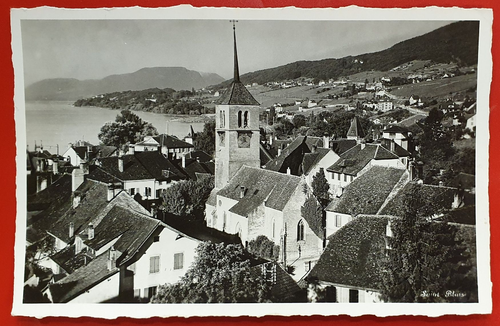 Ansichtskarten: Saint Blaise – Gebraucht aus Kreuzlingen von Rschweiz1