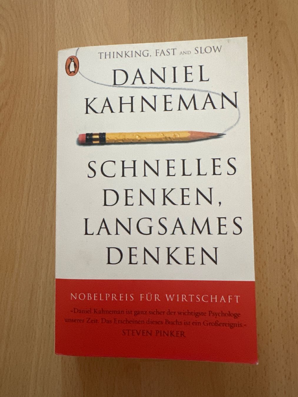 Bücher: Schnelles Denken, langsames Denken - Daniel Kahneman – Gebraucht aus Schwarzenburg von mezulienka