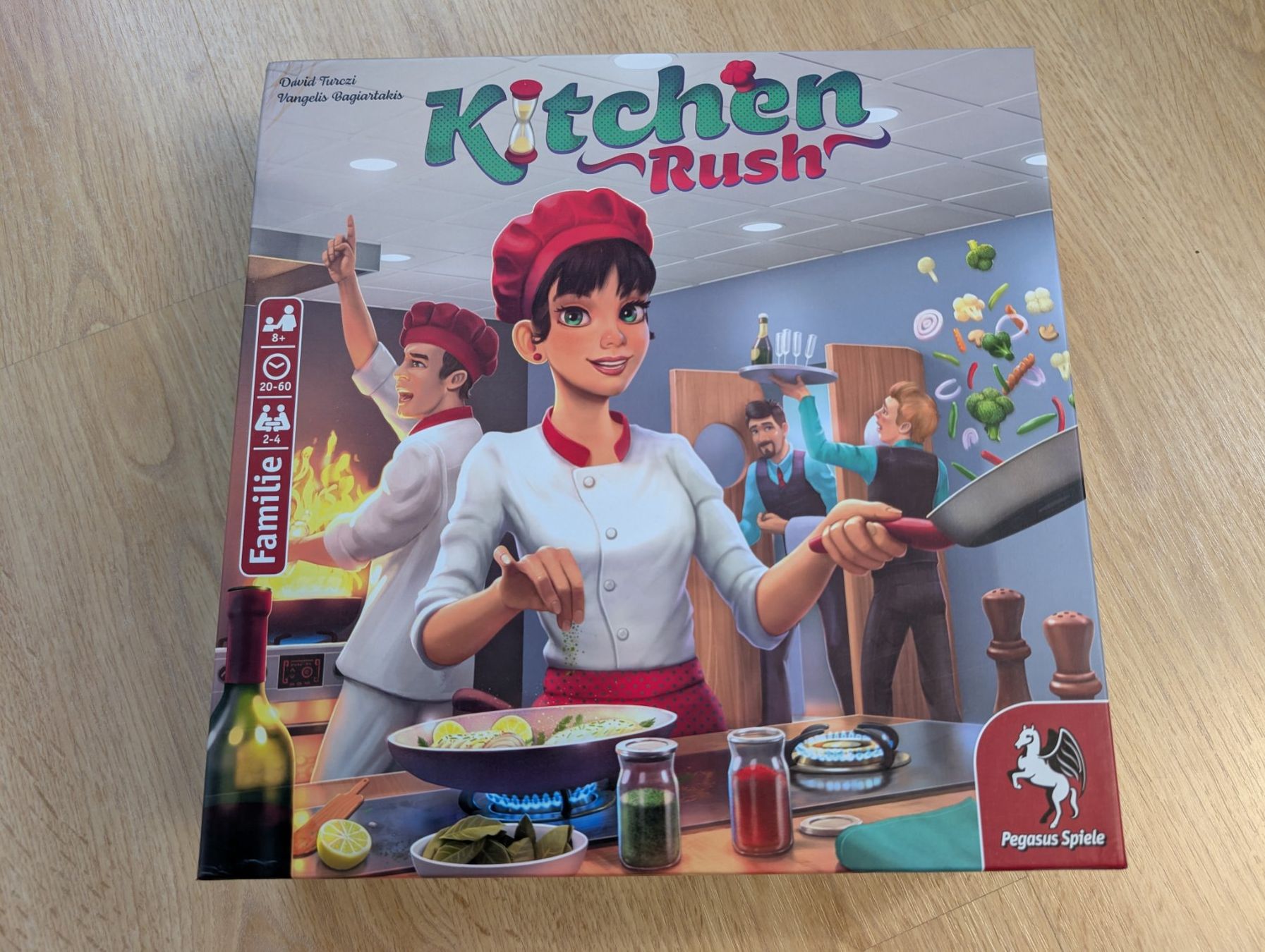 Pegasus Spiele Giochi: Brettspiel Kitchen Rush - DE – Usato da Felben-Wellhausen venduto da Phattpat