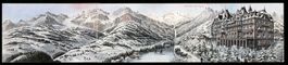 Klapp-AK Adelboden, Hotel National und d