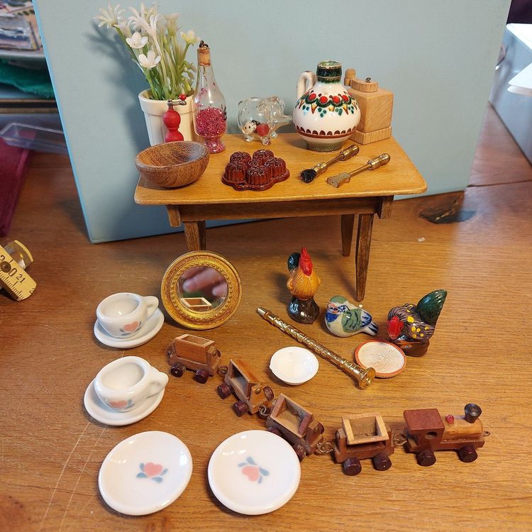 Melody Jane Puppenhaus Miniatur 1:24 Gartenmöbel Liegestuhl