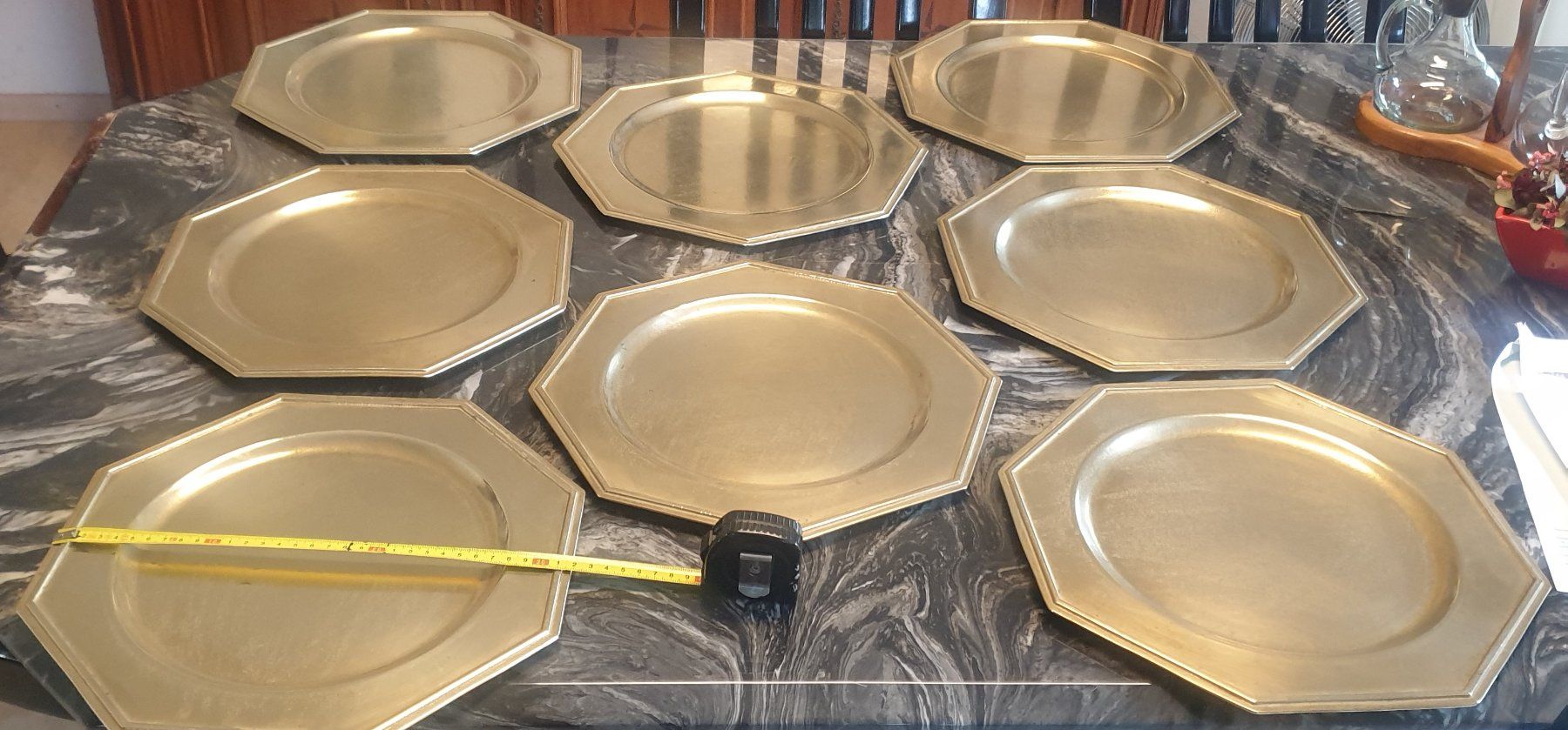 Piatti: PLATZTELLER SET MASSIV MESSING – Usato da KLOTEN venduto da Tubasousa 3