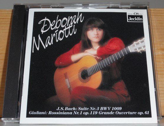 CDs: Deborah Mariotti plays Mauro Giuliani, J.S. Bach – Gebraucht aus Unterbäch von tuqsa 3