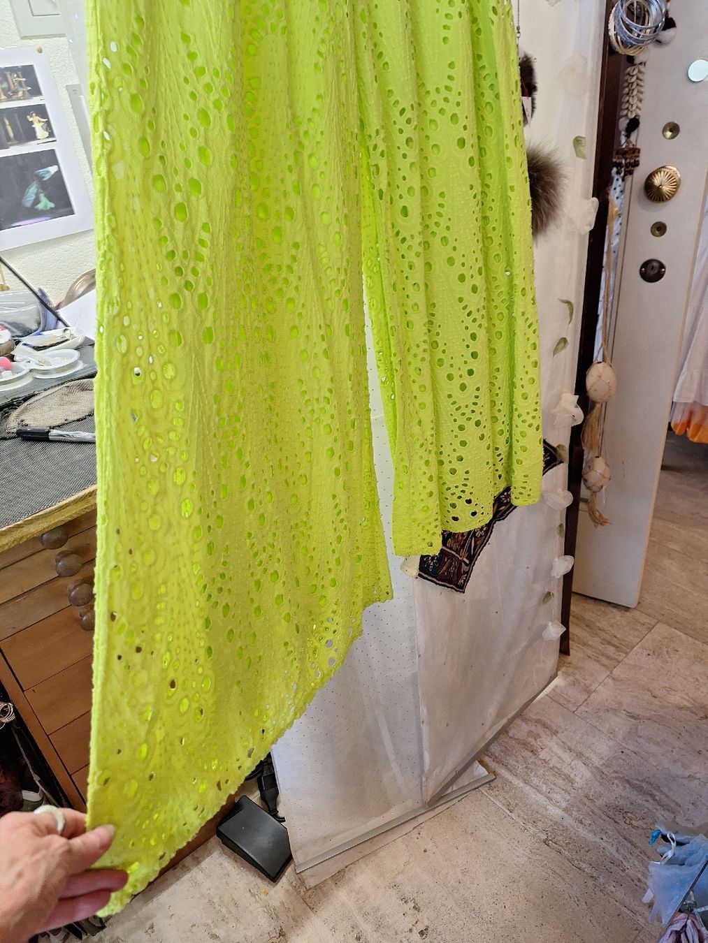 Pantaloni: Spitzenhose Mintgrün – Nuovo (secondo la descrizione) da Rheinfelden venduto da Cleopatra2000 3