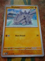 POKEMON  Rhyhorn  H  SCR EN  074/142  HP100  2024