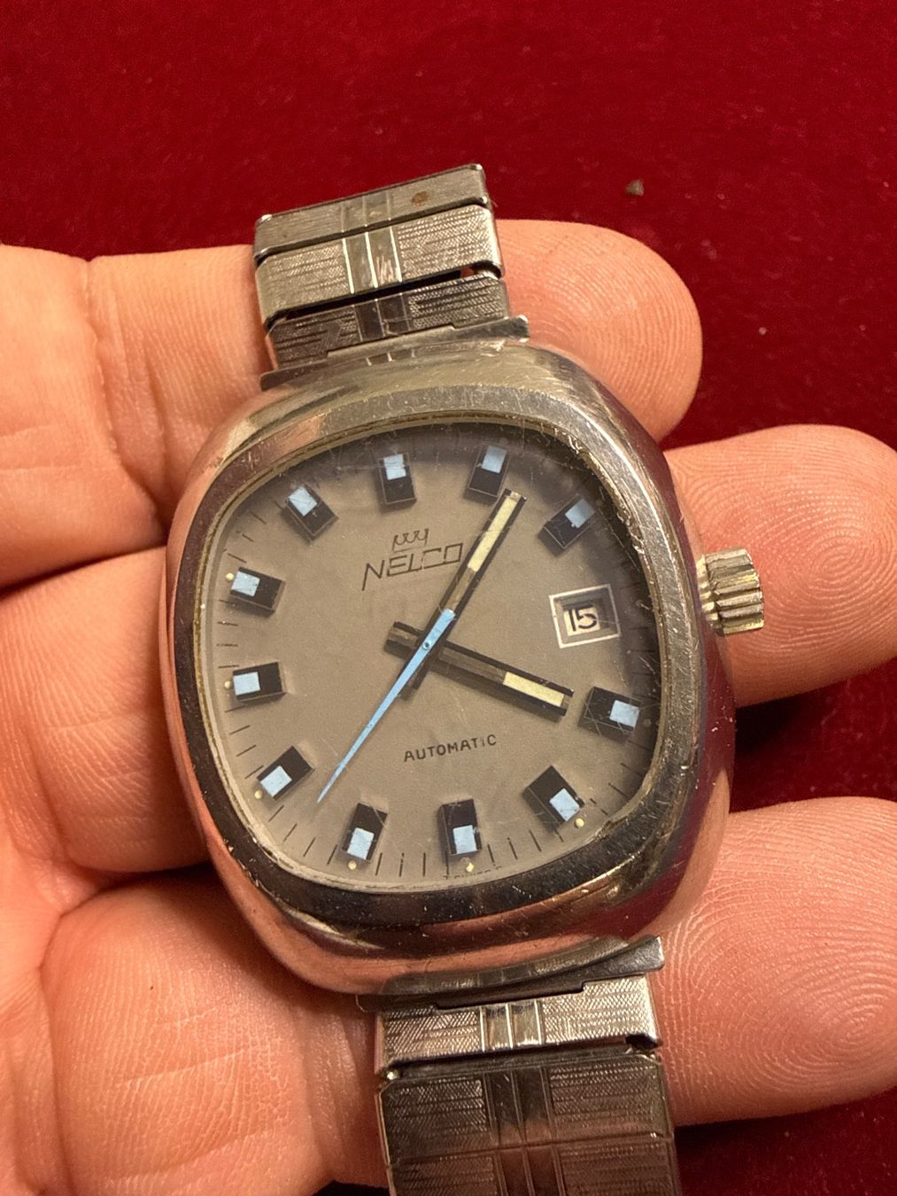 Uhren: Nelco Vintage Automatic 37 mm – Gebraucht aus Pfeffingen von Allhandelklgwatches