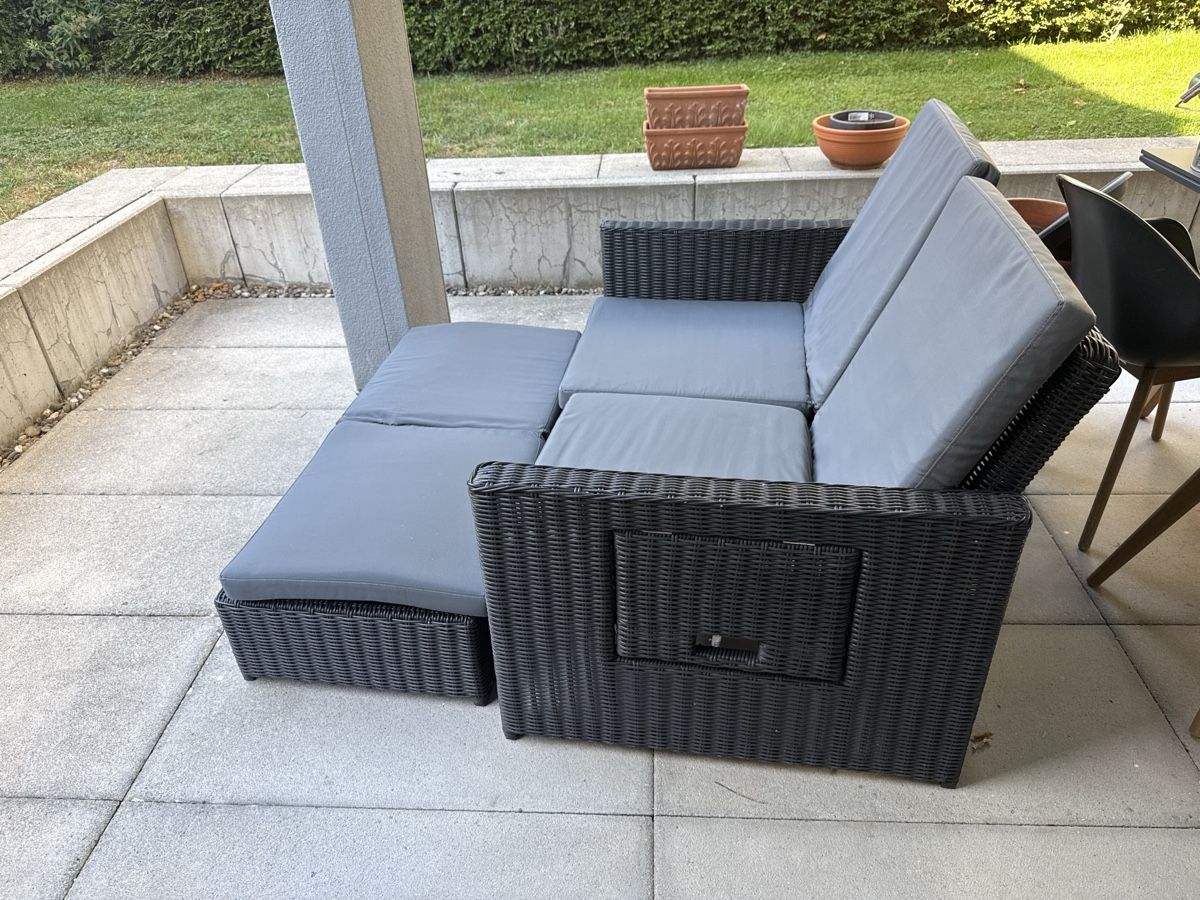 Sofas: Gartensofa Rattanoptik – D'occasion à Winterthur par Kaktus24 1