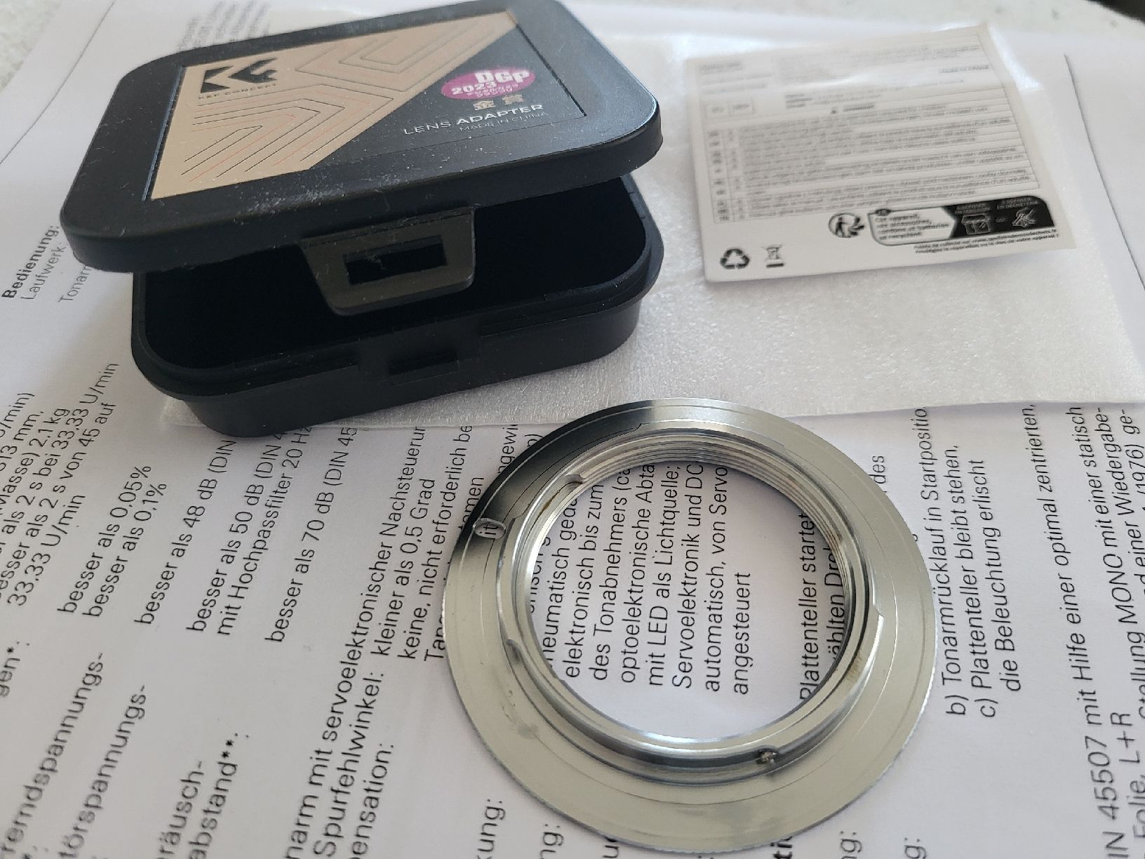 Foto-Adapter: Objektivadapter NEU M42-Objektive an Sony Alpha A – Neu und originalverpackt aus Döttingen von mar_22ws 8
