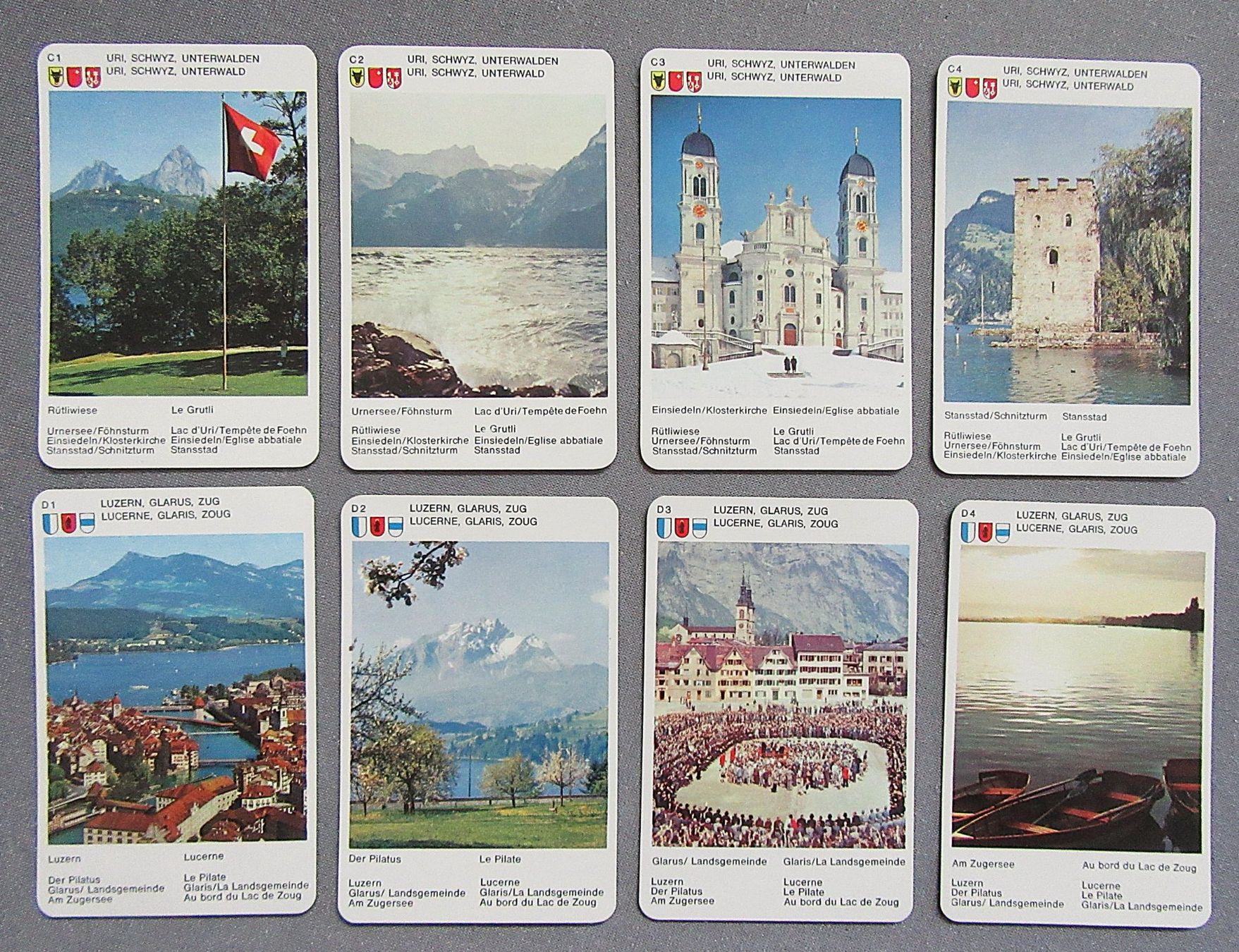 Carlit Giochi: Quartett Carlit - Die schöne Schweiz - mit 36 Karten – Usato da Auenstein venduto da Padabimbim 4