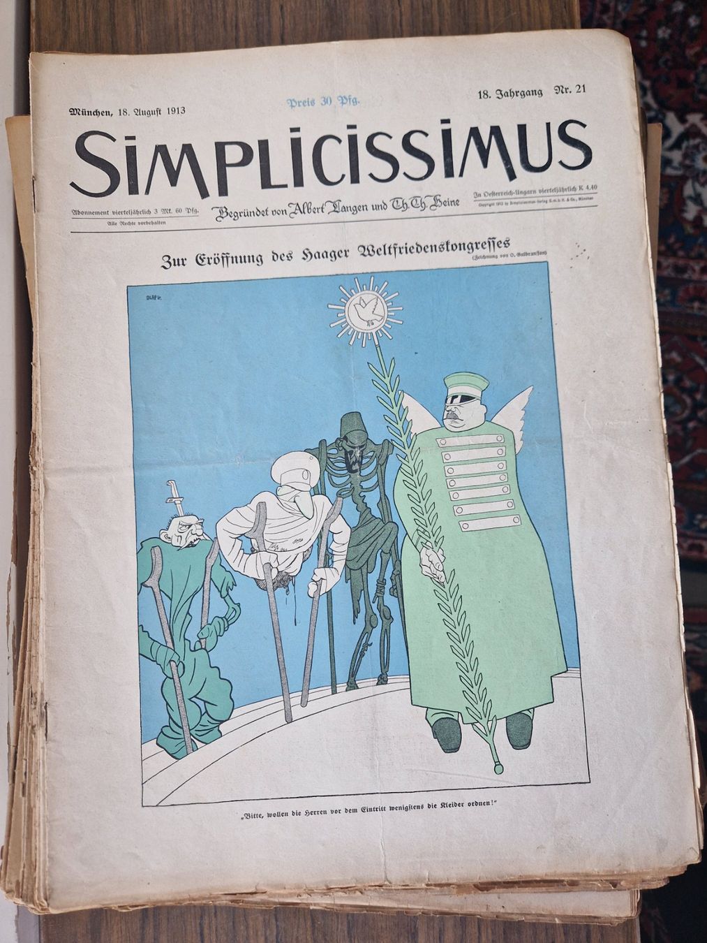 Zeitschriften & Magazine: Simplicissimus Satirezeitschrift 1910 – Gebraucht aus Mörschwil von aik_x8mc 5