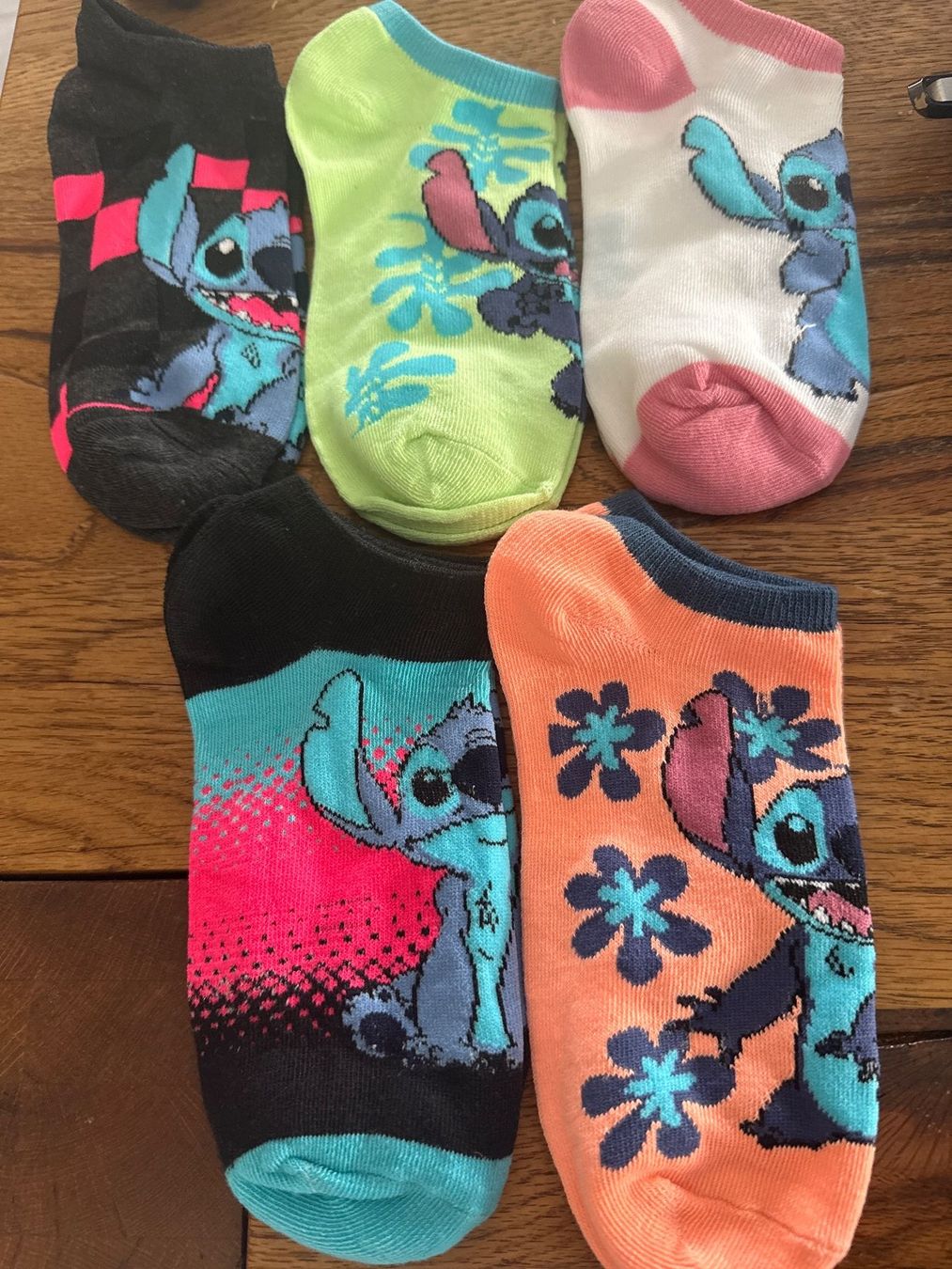 Calze per bambini: 5 x Sneaker-Socken- Stich-Comic - Sneaker-Gr. 5-7 Jahre – Nuovo (secondo la descrizione) da Teufenthal AG venduto da MeineSchatztruhe