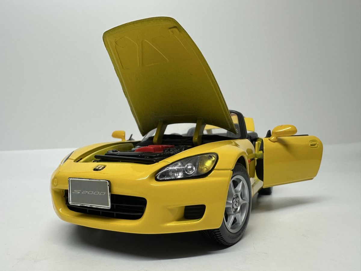Maisto Modellautos: Honda S2000 1:18, gelb, MAISTO – Gebraucht aus Zofingen von rf9_x2xt 9