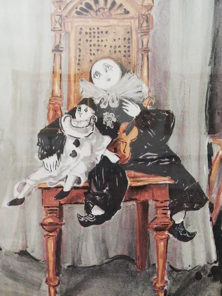 Foto & Immagini: Original. "CLOWNS " von René 1986er – Usato da Emmenbrücke venduto da Ulisse-22