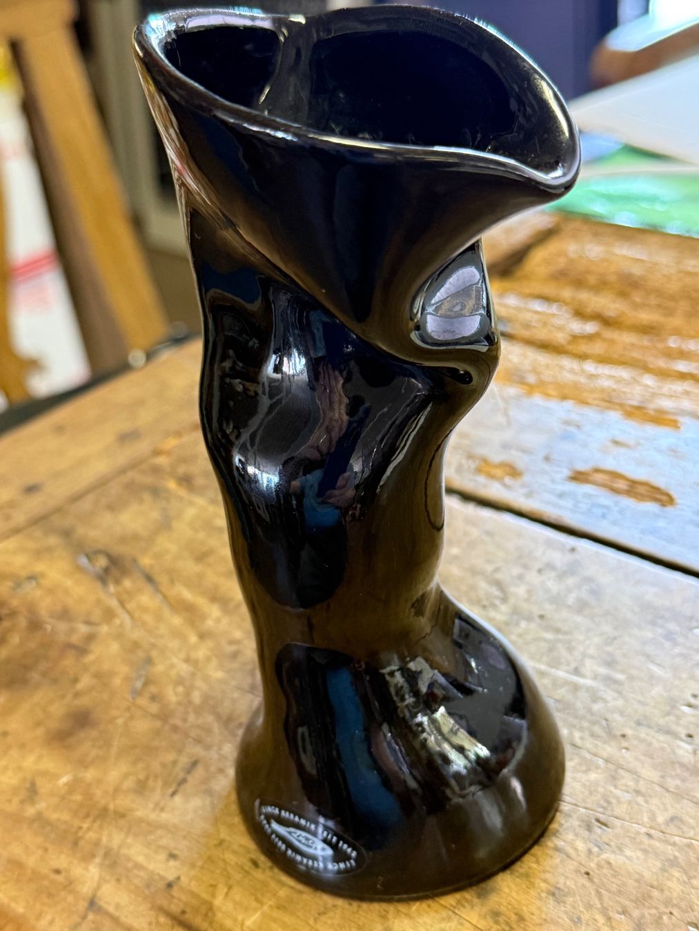 Linck Vasen & Gefässe: LINCK Vase Blumenvase schwarz – Gebraucht aus Bern von Jwpm66 2