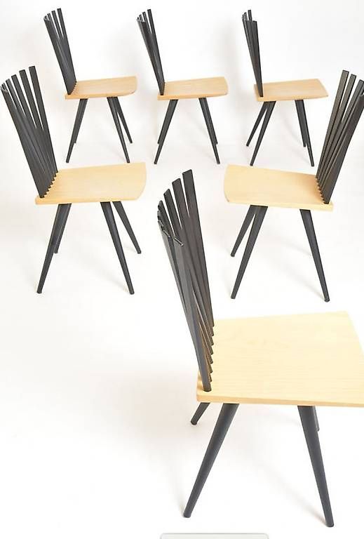 Sedie: 6er Set Mikado Stühle – Usato da Zürich venduto da IndividumCH 1