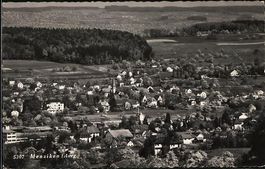 Menziken AG Flugaufnahme Nr.5307 , 1954