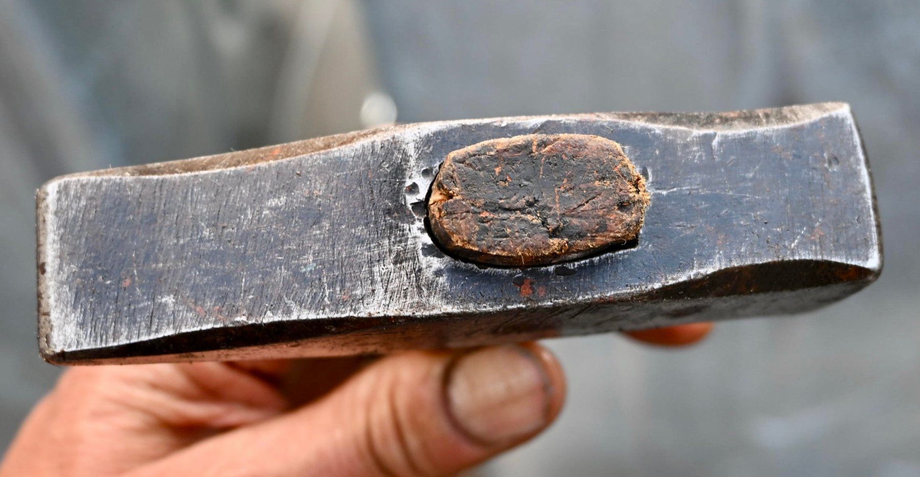 Tutti gli attrezzi: alter Schmiede Schlosser HAMMER  L 38cm – Usato da Pfaffhausen venduto da mono_rec 4
