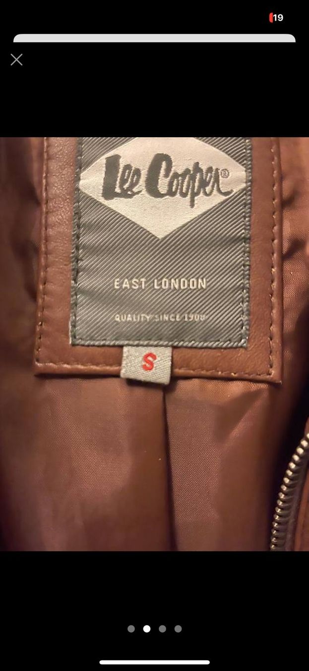 Lee Giacche: Lee Cooper Brown Leather Jacket - Small - Perfect Autumn! – Nuovo (secondo la descrizione) da Zürich venduto da bos_fh75 2