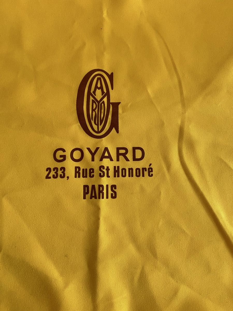 Goyard Borse da donna: Grosser Goyard Staubbeutel Gelb – Usato da Zuerich venduto da Atelier194 1