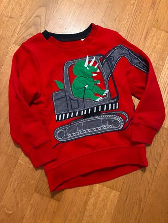 Schöner Dino Pullover Gr. 104