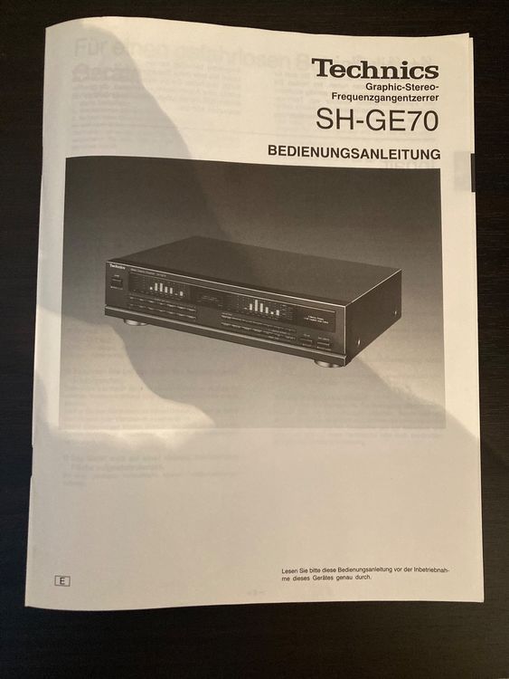 Technics Equalizer SHGE70 Kaufen auf Ricardo