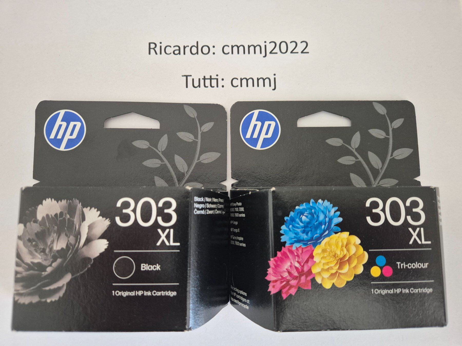 Hewlett Packard Cartucce per stampanti & toner: HP 303 XL-Set – Nuovo e nell'imballaggio originale da Wernetshausen venduto da cmmj2022