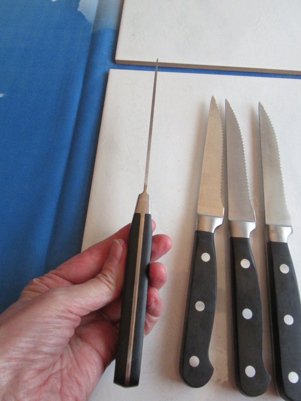Couteaux: Steakmesser, 4 Stück – D'occasion à Wattwil par wampi 3