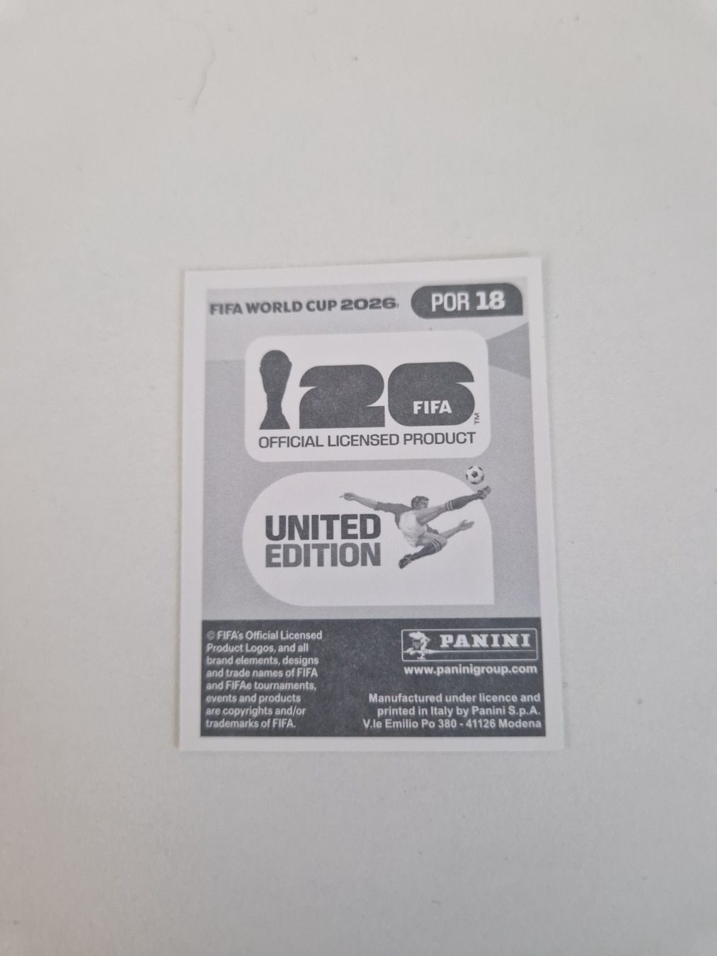 Panini Carte collezionabili: Panini Sticker POR18 – Nuovo (secondo la descrizione) da Stüsslingen venduto da white_angel86 1