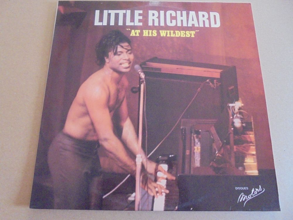 Little Richard " At his Wildest " LP France 1974 (Gebraucht) in ...