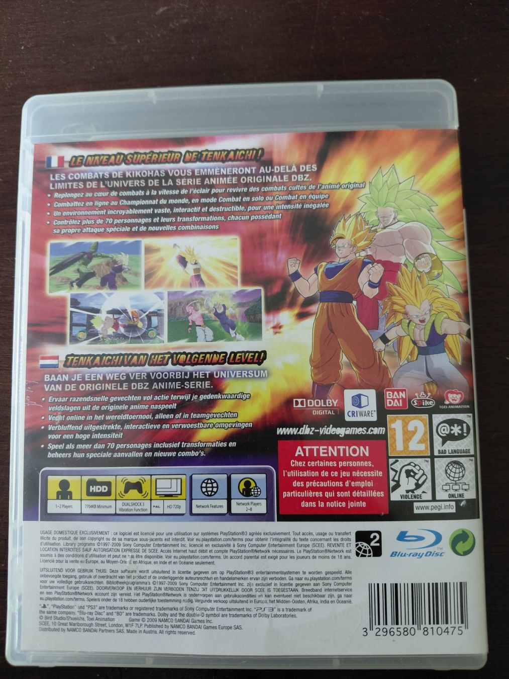 Giochi: Dragon ball raging blast - PS3 – Usato da YVERDON-LES-BAINS venduto da Tony-no 2
