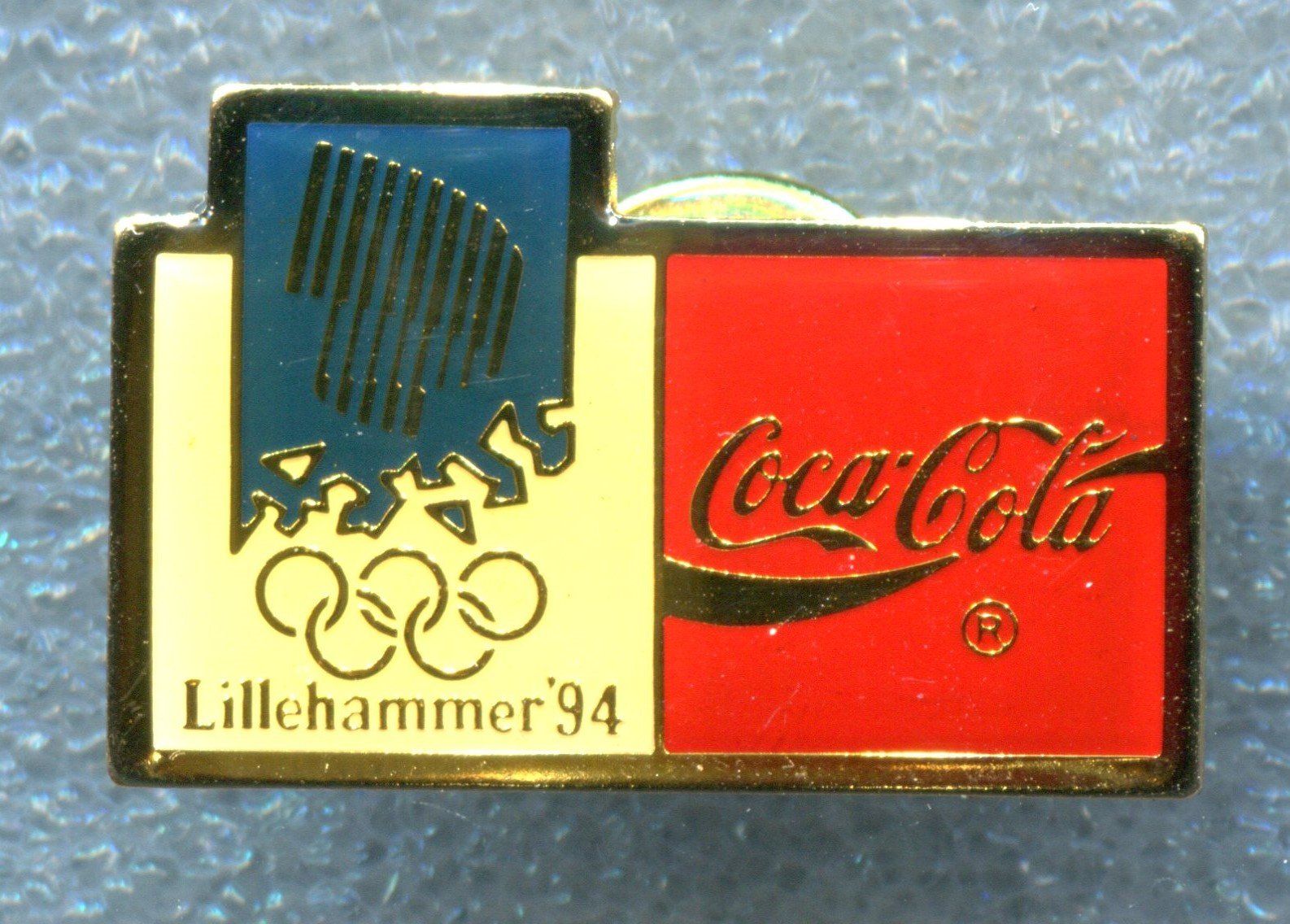 Coca-Cola Plaketten & Abzeichen: Coca Cola  Lillehammer '94 – Gebraucht aus Winterthur von Sammleroase