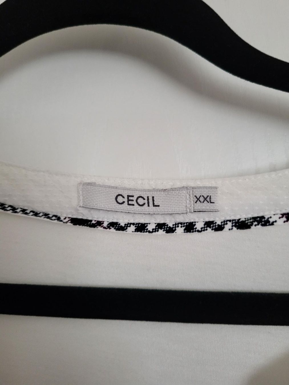 Cecil Camicette: Weisse Kurzarmbluse von Cecil – Usato da Emmenbruecke venduto da Haufis 2