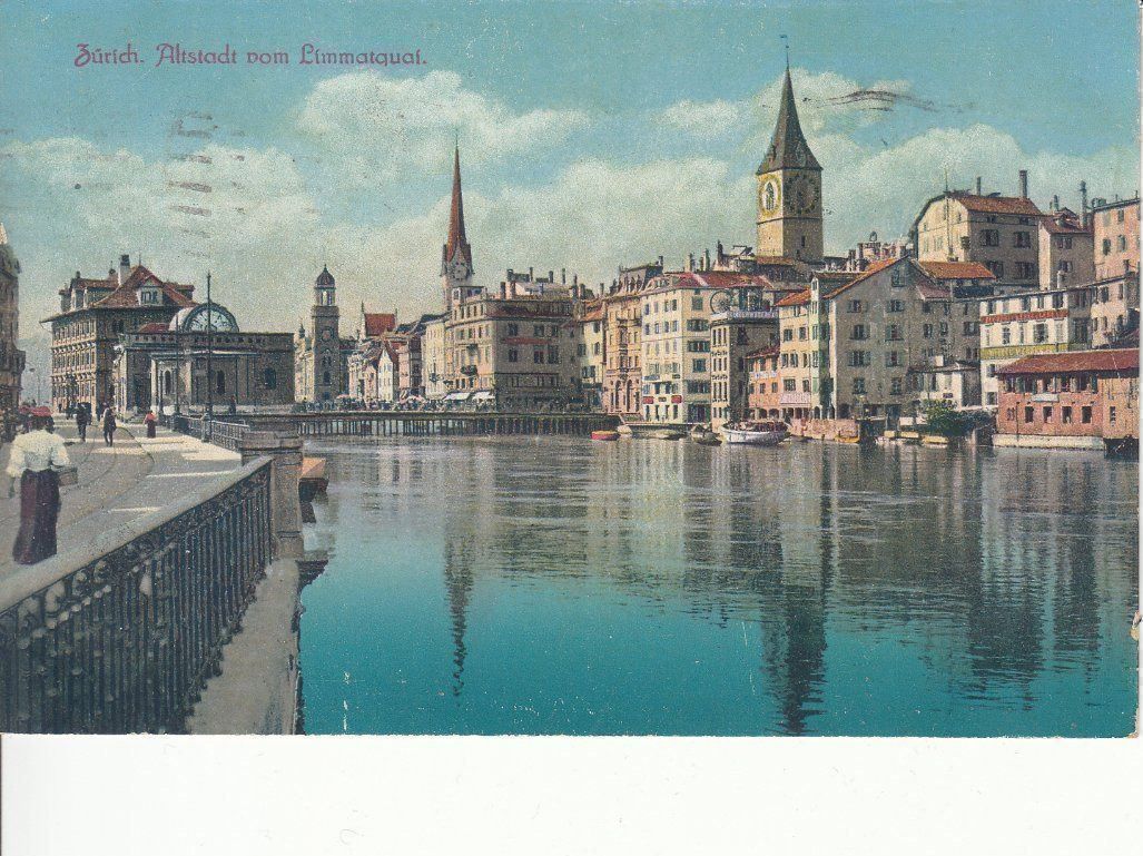 Cartoline postali: Zürich 1923 – Usato da Bürglen TG venduto da StampGraf