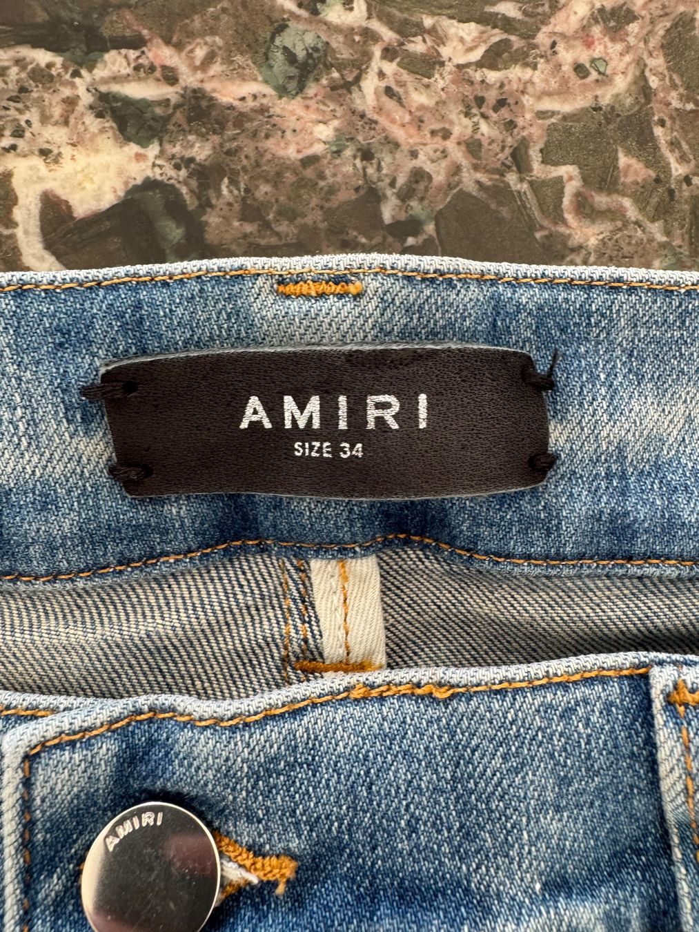 Amiri Jeans: Jeans slim Amiri – Nuovo (secondo la descrizione) da Genève venduto da kil_bxc8 3