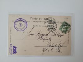 Luzern im Gletschergarten 1902