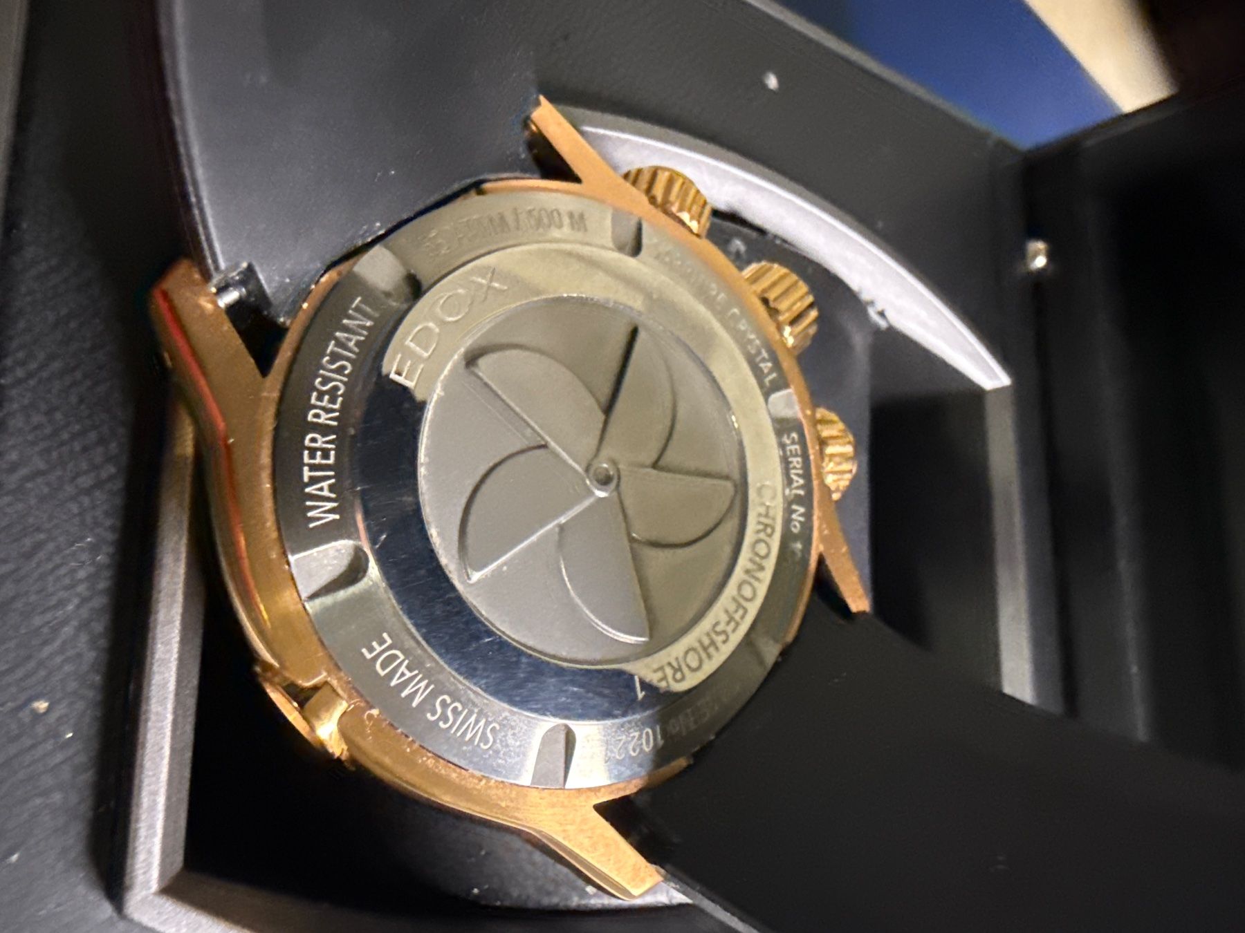Edox Uhren: Edox Chronograph Quarz 47 mm – Gebraucht aus Pfeffingen von Allhandelklgwatches 5