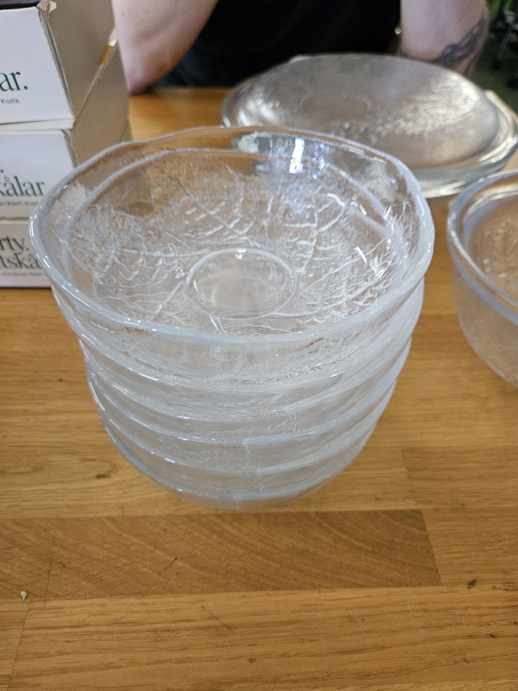 Kosta Boda Schalen: Kosta Boda Dessertschale 6er Set – Gebraucht aus Pratteln von Cartonsducoeur_bl