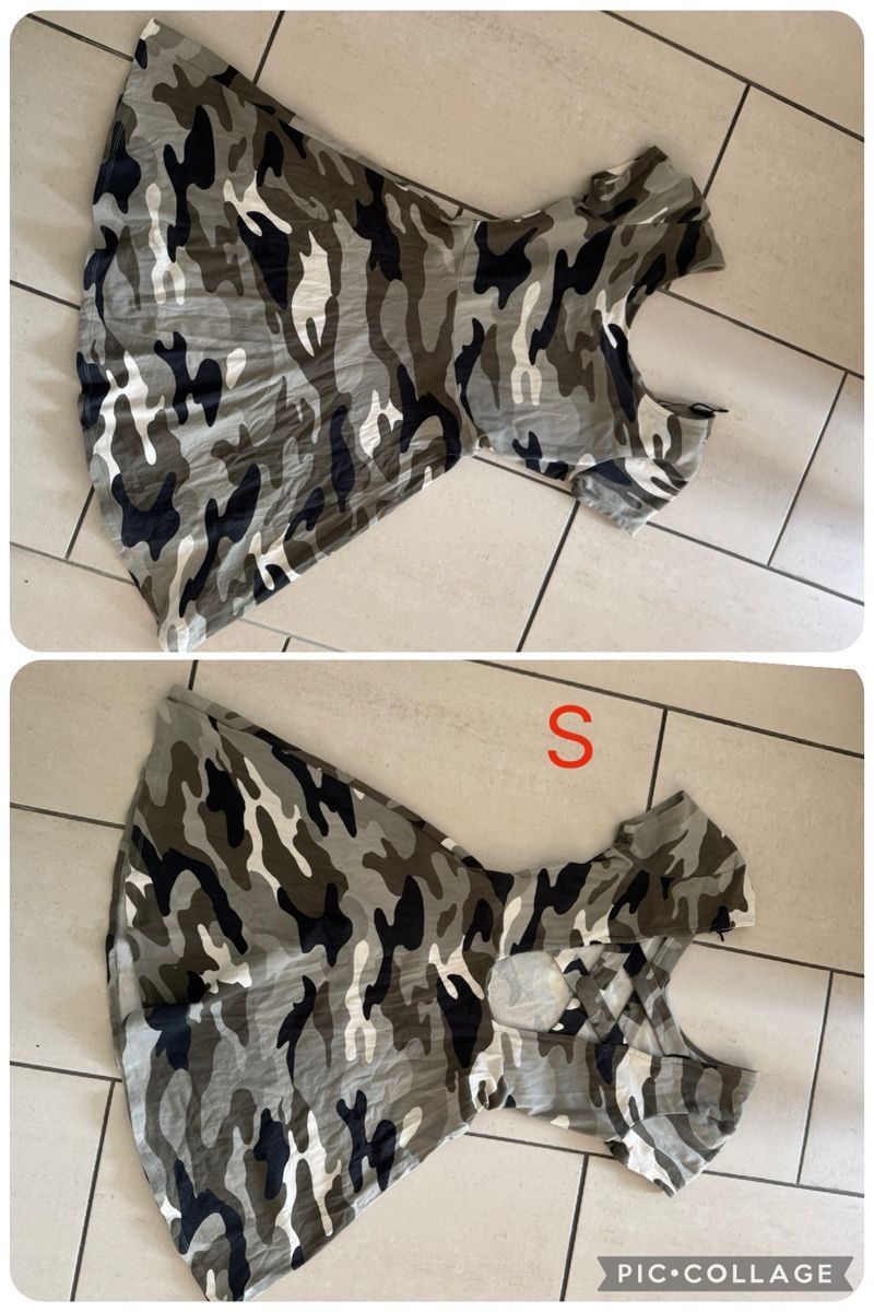 Kleider: Camouflage Sommerkleid – Gebraucht aus Bottenwil von NadjaP.