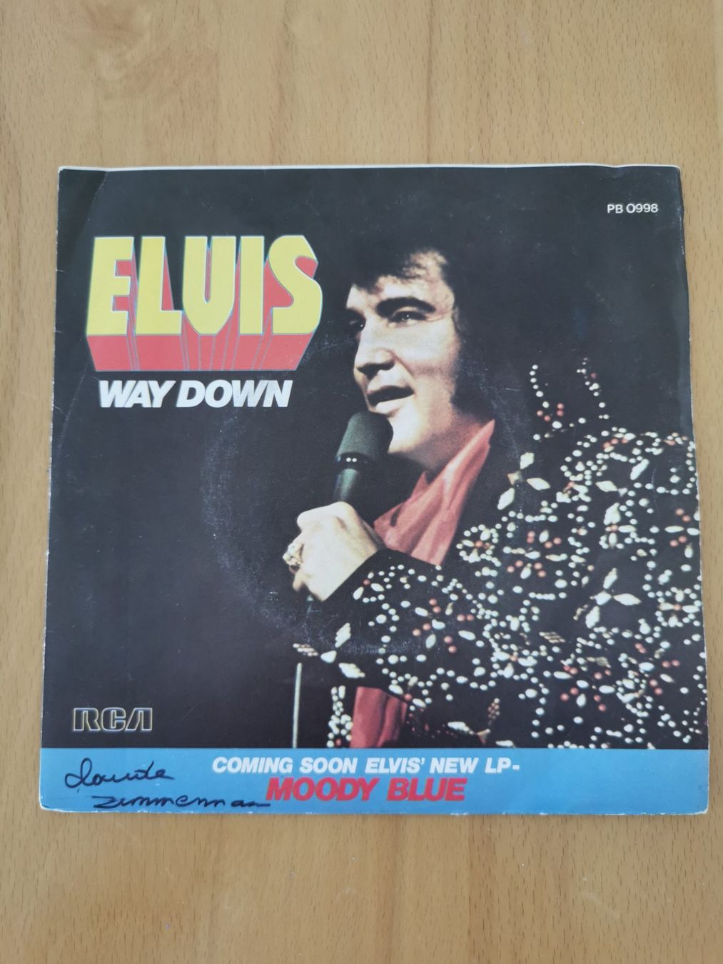 Dischi in vinile: Elvis Presley - Way Down / Pledging My Love – Usato da St.Gallen venduto da Tamal0204