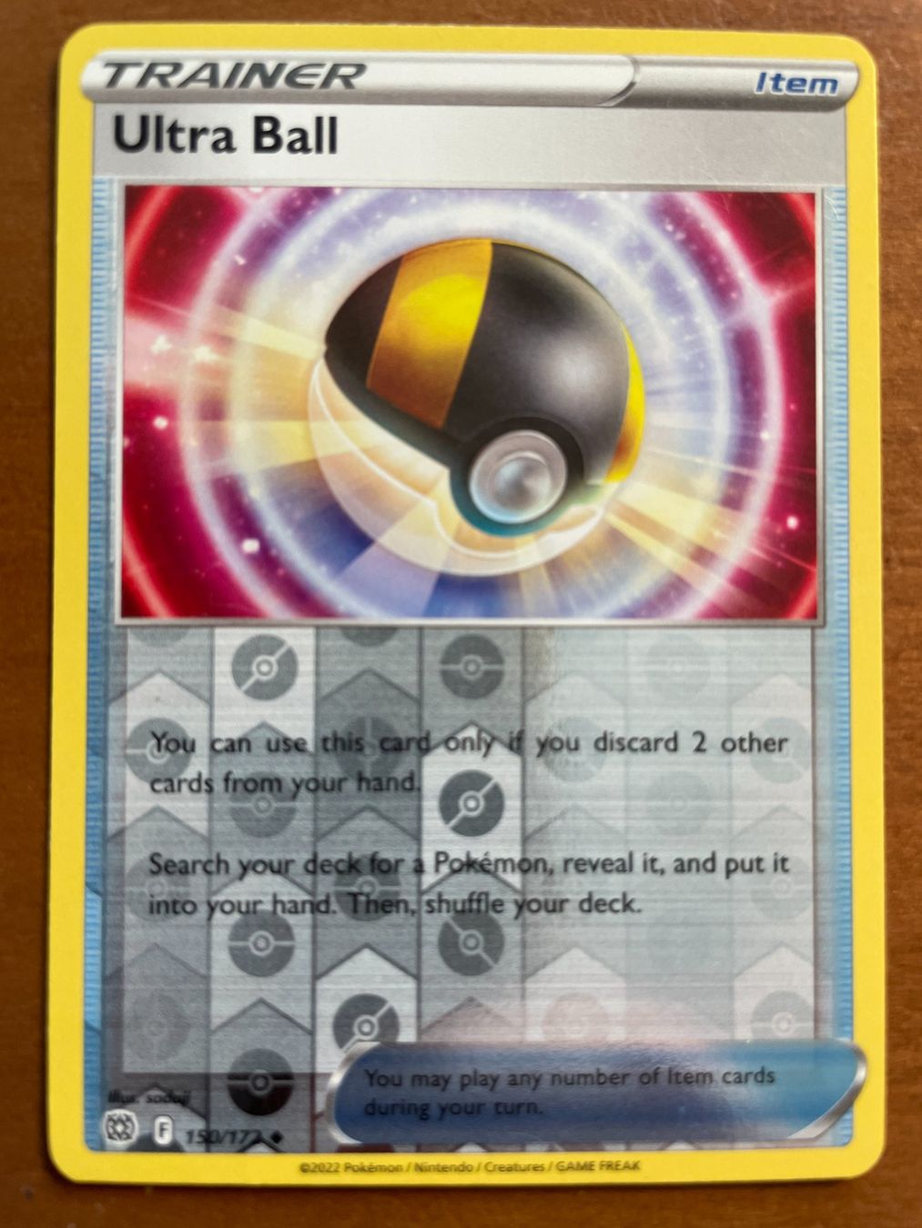 Pokémon Carte collezionabili: Pokemon Ultra Ball Reverse (Versand gratis) – Nuovo (secondo la descrizione) da Chur venduto da Angerson