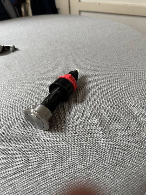 High-Q Bottone A Pressione Grande 22 Mm In Plastica – Rosso, Confezione Da 2/4/8, Maschio E Femmina