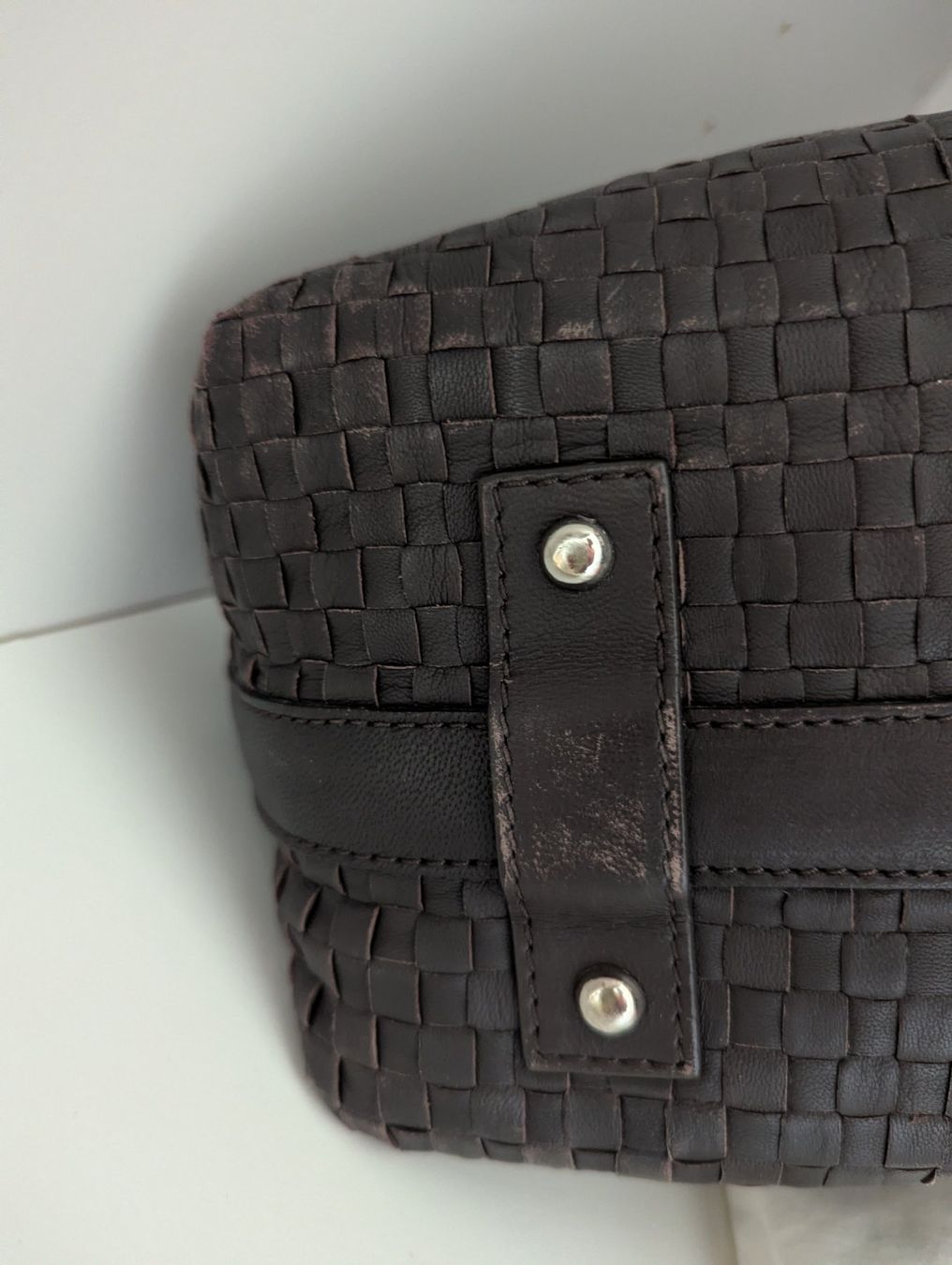 Max Mara Sacs femmes: AB 1.-Originale Max Mara Handtasche Edles Intrecciato-Design – D'occasion à Seengen par sam_x5tk 6