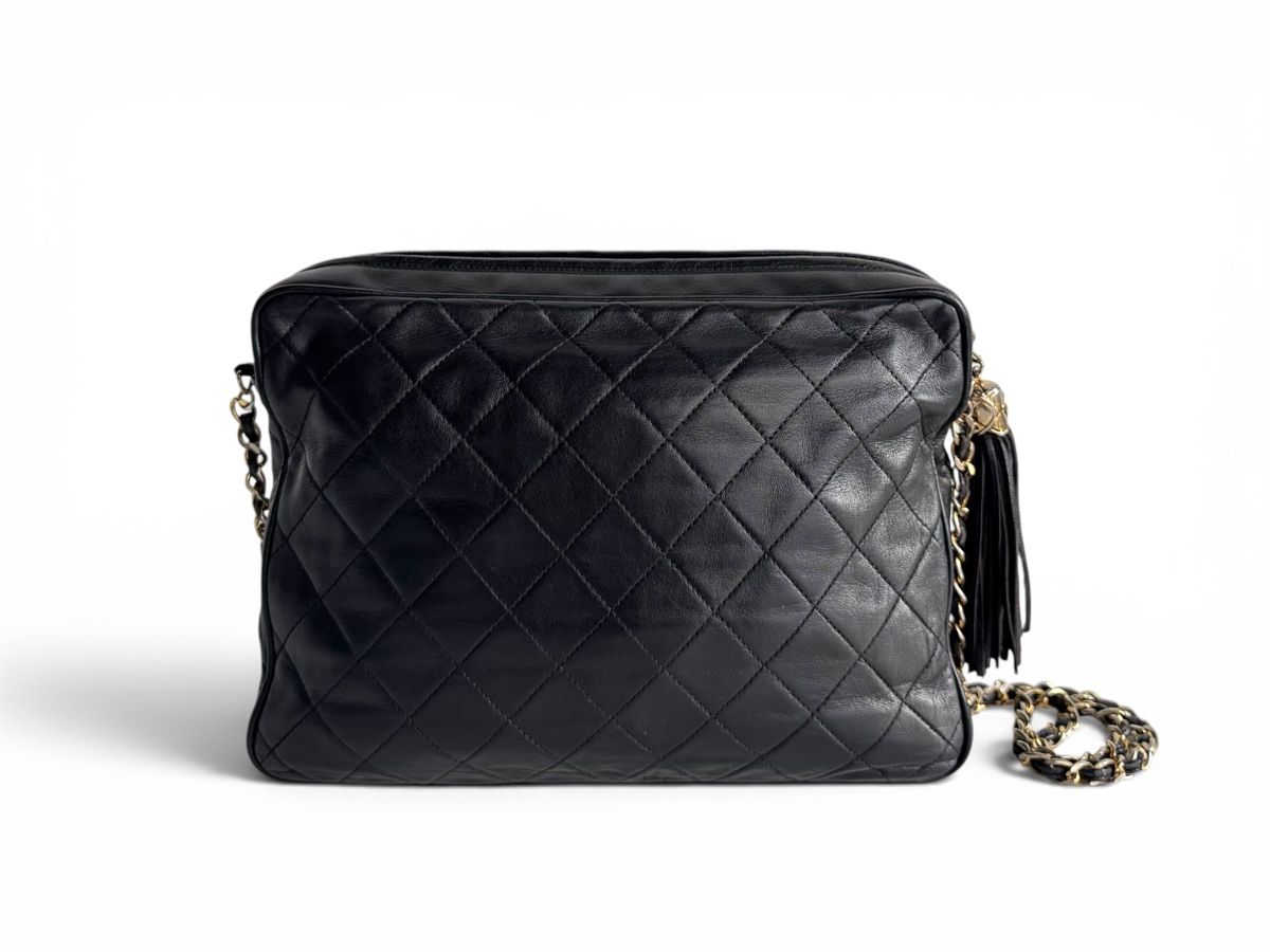 Chanel Borse da donna: CHANEL Lambskin Quilted Tassel Camera Case Tasche – Usato da Kriens venduto da hannaandkiko 3