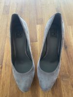Calvin Klein Keilabsatz Pumps, grau, Gr. 39