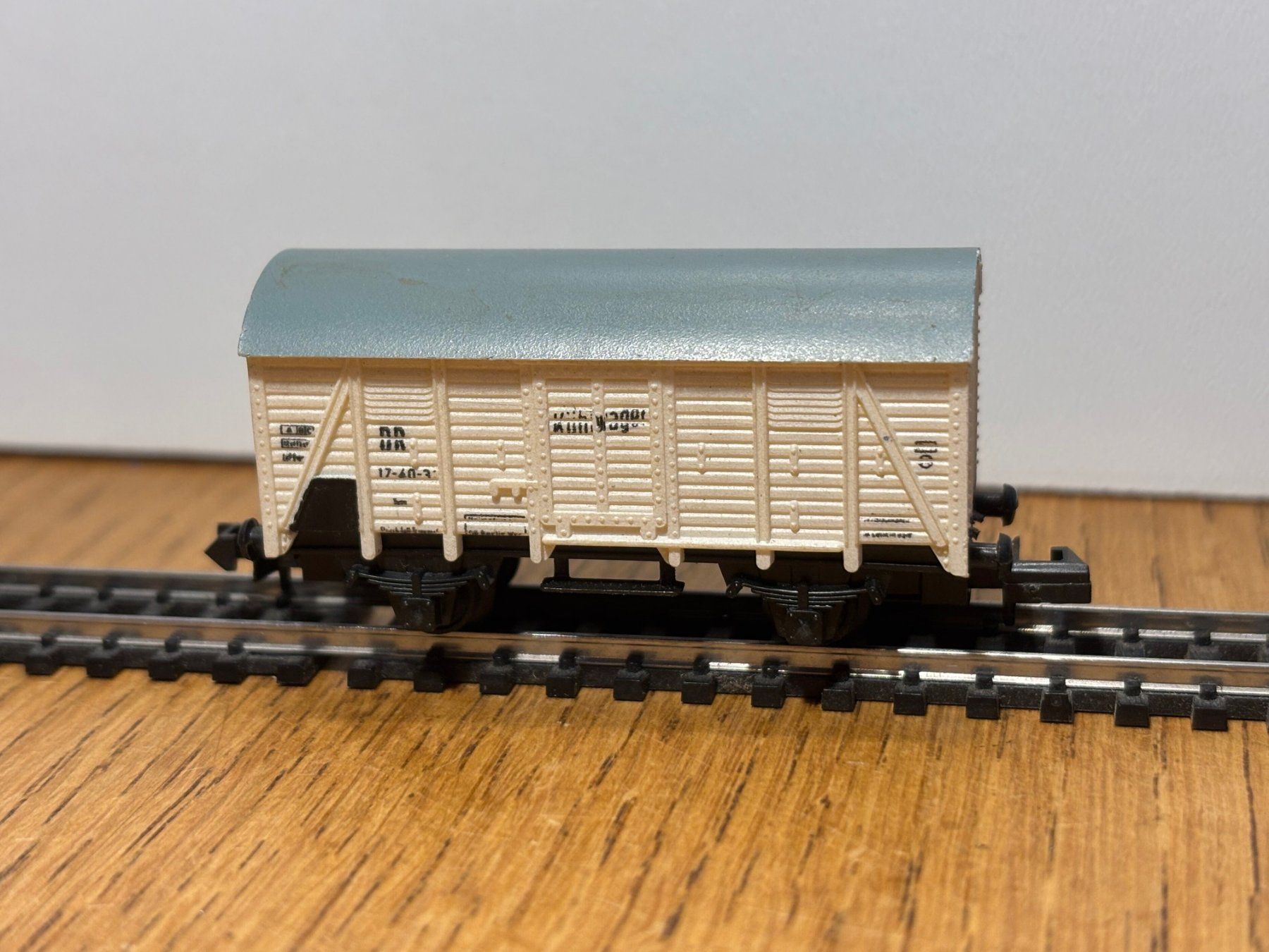 Modellini di ferrovie: L1554: Güterwagen (Spur N) – Usato da Birsfelden venduto da Birs_25 2