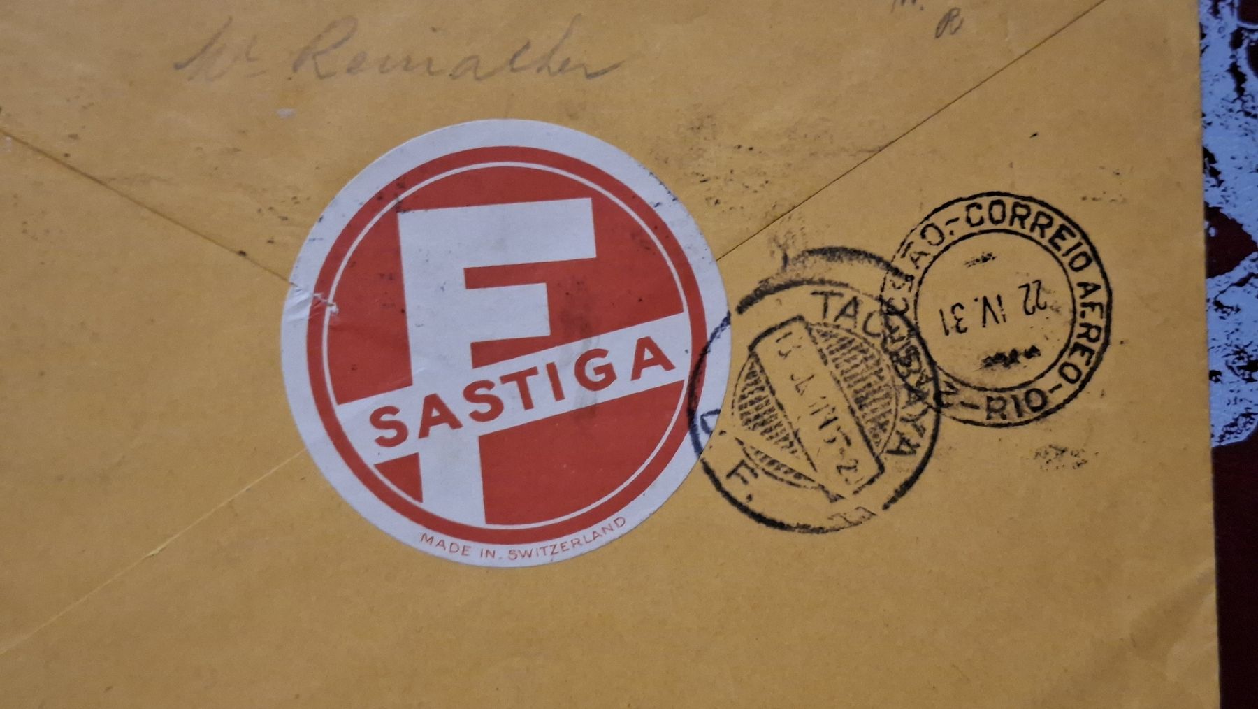 Tutti i francobolli: Flugschiff DOX nach Amerika  – Usato da Balgach venduto da SIMEON27 3