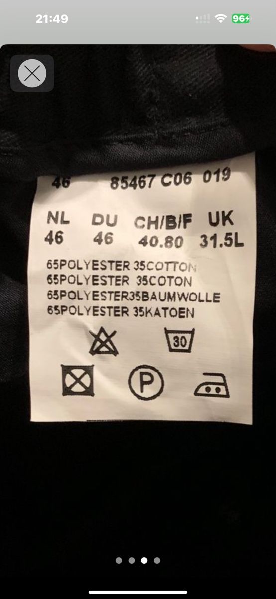 Pantaloni: Bernwalt Cargohose neu mit Zettel. – Nuovo (secondo la descrizione) da Huttwil venduto da Nedja0 2